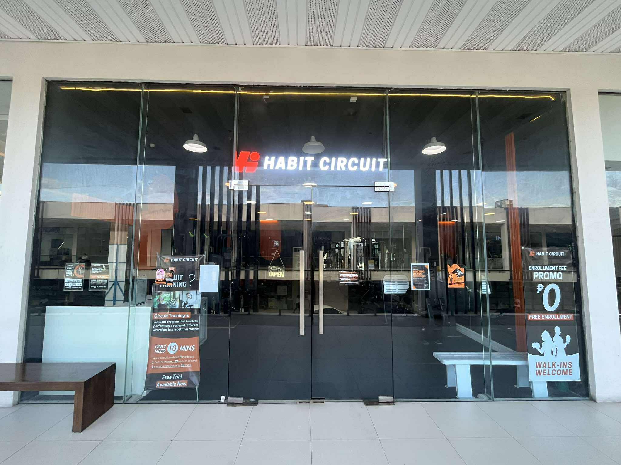 HABIT CIRCUITの外観やトレーニング風景